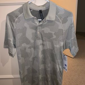 Mens Lululemon metal vent tech polo